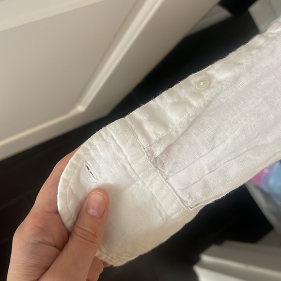 Men’s Massimo Dutti Linen shirt size Medium M - Picture 3 of 6